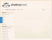 Tablet Screenshot of chakrajewel.com